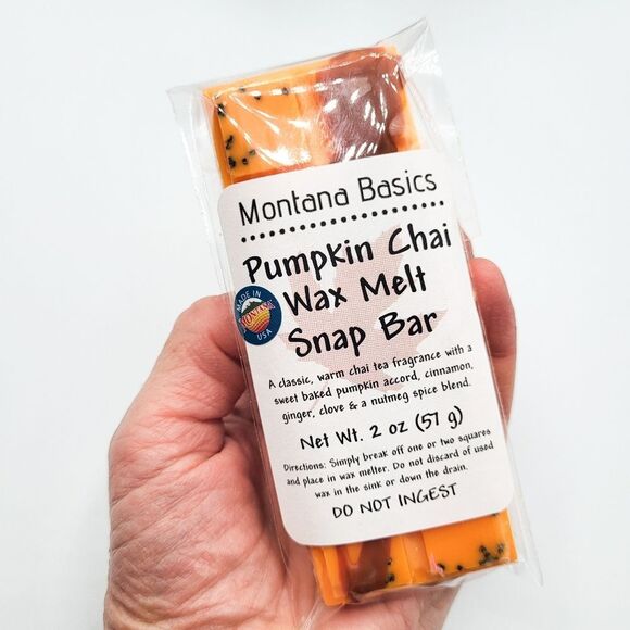 Pumpkin Chai - Wax Melt Snap Bar - Picture 3 of 5